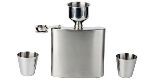 how many shots does a flask hold
