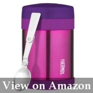 thermos soup container with a spoon